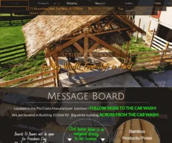 Woodboardsandbeams.com(Working Mans Lumber Yard) Screenshot