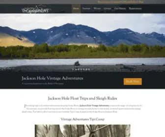 Woodboattours.com(Jackson Hole Vintage Adventures) Screenshot