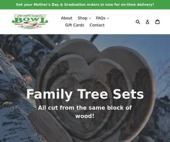 Woodbowl.com(The Great Alaskan Bowl Company) Screenshot