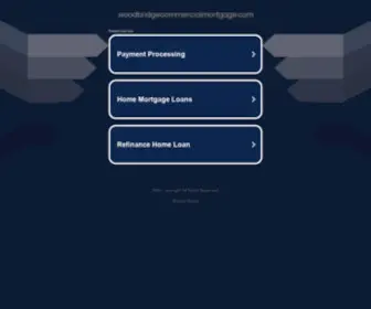 Woodbridgecommercialmortgage.com(Mortgage Investments) Screenshot