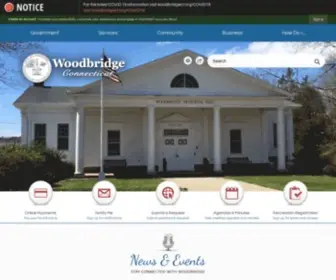 Woodbridgect.org(Woodbridge, CT) Screenshot