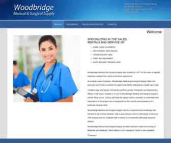 Woodbridgemedical.com(Woodbridge Medical and Surgical Supply) Screenshot