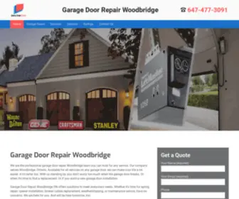 Woodbridgeongaragedoors.ca(Garage Door Repair Woodbridge ONGarage Pro) Screenshot