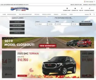 Woodbridgepontiac.com Screenshot