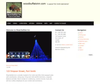 Woodbuffaloinn.com(A special Fort Smith destination) Screenshot