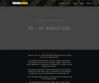 Woodbunge-Festival.de(Celebrare humanum est) Screenshot