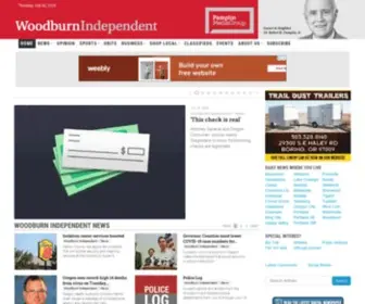 Woodburnindependent.com(Pamplin Media Group) Screenshot