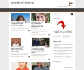 Woodbury.com(Woodbury Reports) Screenshot