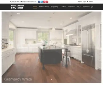 Woodcabinetfactory.com(Kitchen Cabinets) Screenshot