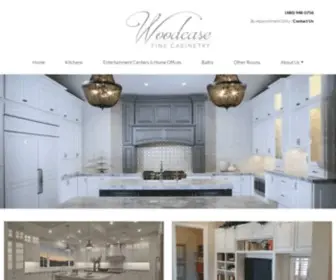 Woodcaseinc.net(Woodcase Fine Cabinetry) Screenshot