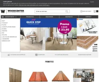 Woodcenter.be(Woodcenter) Screenshot