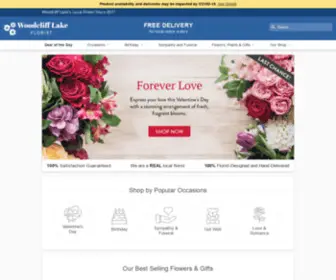 Woodclifflakefloristnj.com(Woodcliff Lake NJ Florist) Screenshot