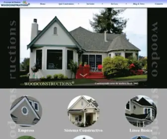 Woodconstructions.es(Casas de Madera) Screenshot