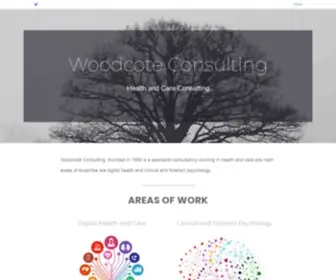 Woodcote-Consulting.com(Just another WordPress site) Screenshot