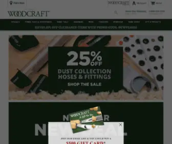 Woodcraft.com(Woodcraft Supply) Screenshot