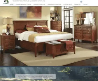 WoodcraftersfurnitureStore.com(Woodcrafters Furniture and Cabinetry) Screenshot