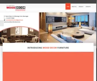 Wooddecorfurniture.com(Wood Decor Furniture) Screenshot