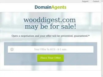 Wooddigest.com(May be for sale) Screenshot