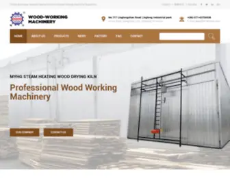 Wooddryingkiln.com(Wood-Working Machinery) Screenshot