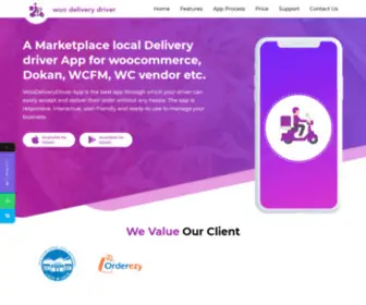 Woodeliverydriver.com(Woocommerce delivery Driver App for dokan Marketplace) Screenshot