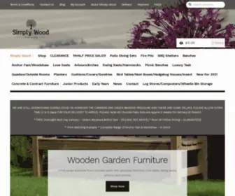 Wooden-Garden-Furniture.com(Wooden Garden Furniture) Screenshot