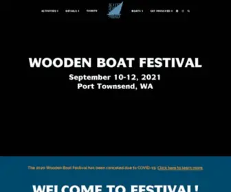 Woodenboat.org(Wooden Boat Festival) Screenshot