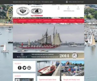 Woodenboatfestivalgeelong.com.au(Wooden Boat Festival Geelong) Screenshot