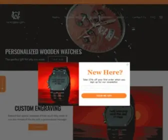 Woodencitywatches.com(Wooden City) Screenshot