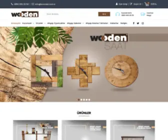 Wooden.com.tr(Ağaç tasarım) Screenshot