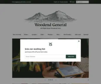 Woodendgeneral.com.au(Woodend General) Screenshot