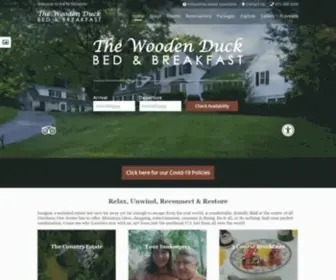 Woodenduckinn.com(Country) Screenshot