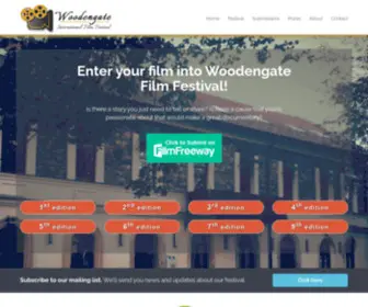 Woodengateiff.com(Woodengate Film Festival) Screenshot