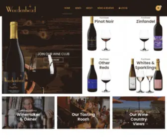 Woodenheadwine.com(Woodenhead Vintners) Screenshot