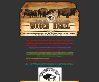 Woodennickelbuffalo.com(The Wooden Nickel Buffalo Farm and Gift Shop Inc) Screenshot