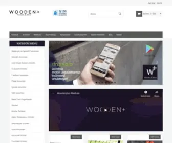 Woodenplus.com(Ahşap ürünler) Screenshot