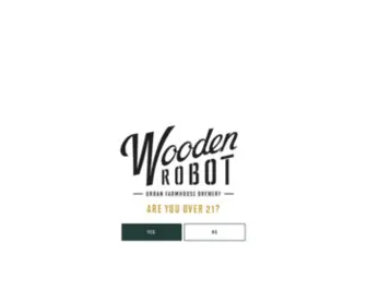 Woodenrobotbrewery.com(Wooden Robot) Screenshot