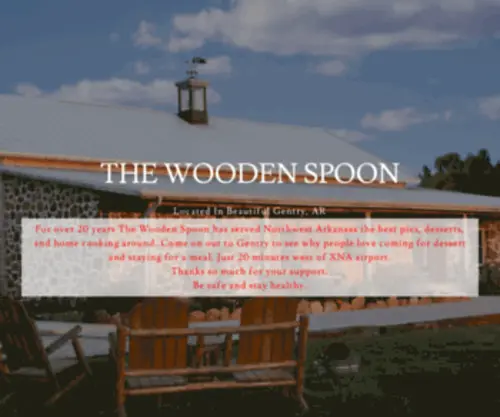 Woodenspoongentry.com(The Wooden Spoon Restaurant) Screenshot