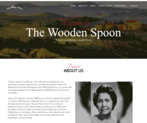 Woodenspoonkc.com(The Wooden Spoon) Screenshot