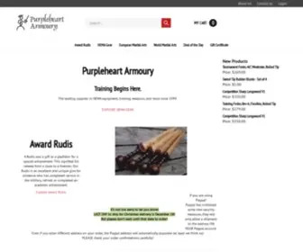 Woodenswords.com(Purpleheart Armoury) Screenshot