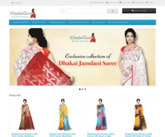 Woodentant.com(Buy Cotton Saree Kolkata) Screenshot