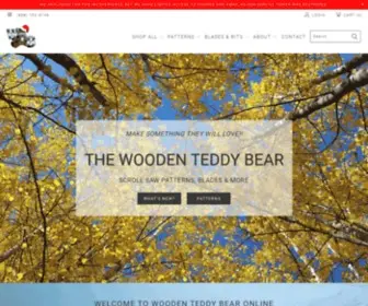 Woodenteddybear.com(The Wooden Teddy Bear) Screenshot