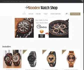 Woodenwatchshop.co.uk(Wooden Watch Shop) Screenshot