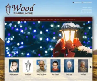 Woodfh.net(Wood Funeral Home) Screenshot