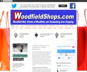 Woodfieldshops.com(Woodfield Mall and Area Shopping) Screenshot