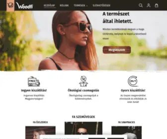 Woodfi.hu(A TERMÉSZET ÁLTAL IHLETETT) Screenshot
