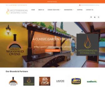 Woodfiredovens.com.au(Mediterranean Woodfired Ovens) Screenshot