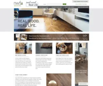 Woodfloors.org(National Wood Flooring Association) Screenshot