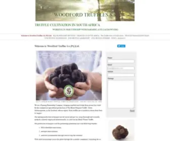 Woodfordtruffles.co.za(Woodford Truffles SA (Pty)Ltd) Screenshot