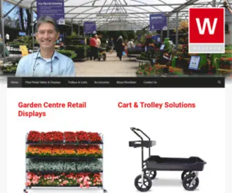 Woodhamnz.com(Garden Centre Retail & Trolley Solutions) Screenshot