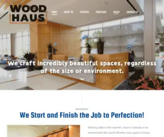 Woodhausinc.com(WOOD HAUS INC) Screenshot